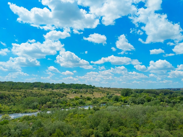 Bug Guard national nature park in Ukraine. Mykolaiv region. 