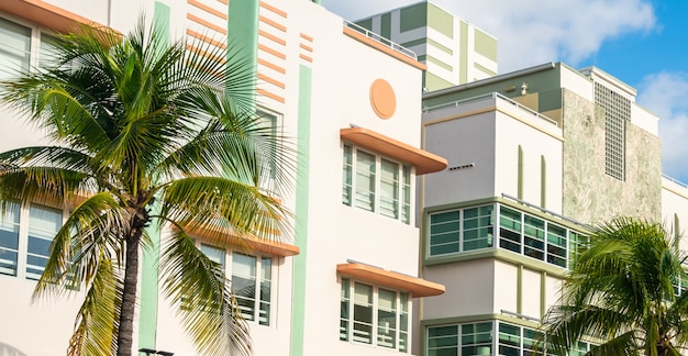 building in the  District in South Beach, Miami