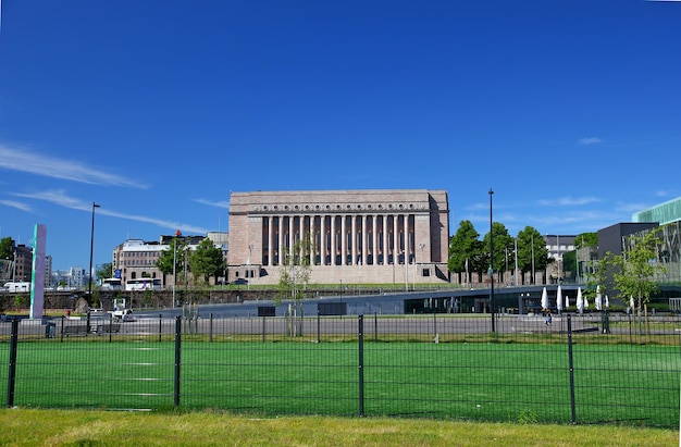 The building in Helsinki Finland