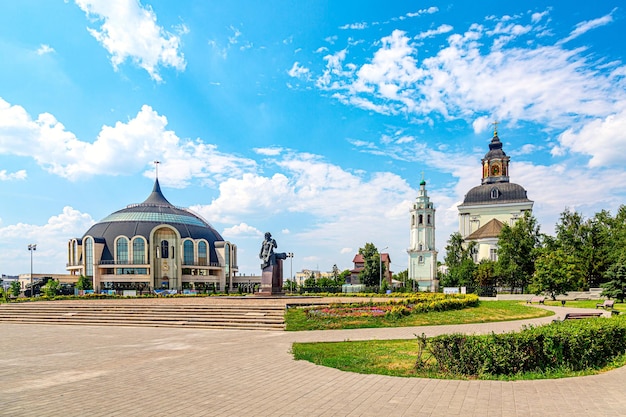 Building of Museum of Weapons in town Tula, Russia.