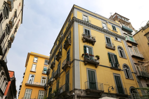 Building in Naples Italy