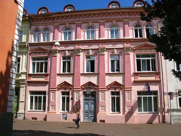 The building in Tartu Estonia