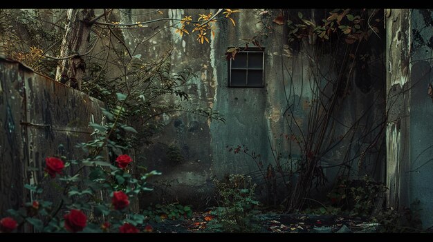 Photo a building with a window that says  the name of the house