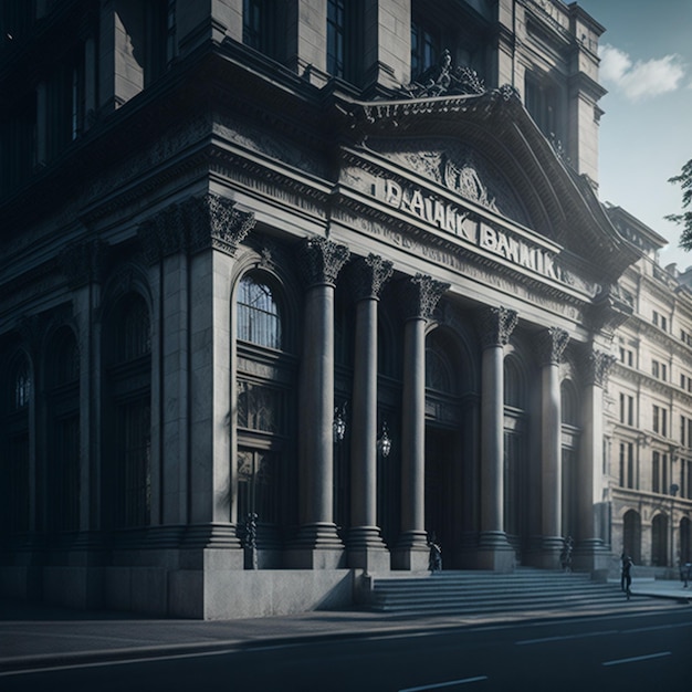 A building with the word " el montebar " on the front.