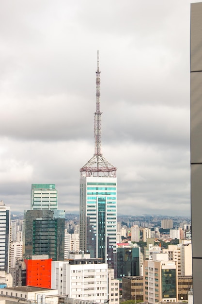 Buildings in the center of Sao Paulo in Brazil