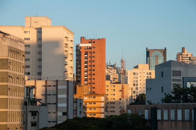 Buildings in the center of Sao Paulo in Brazil