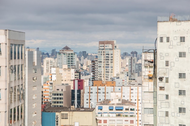 Buildings in the center of Sao Paulo in Brazil