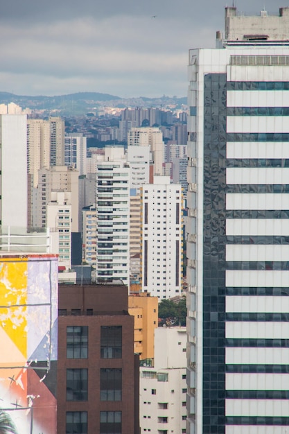 Buildings in the center of Sao Paulo in Brazil