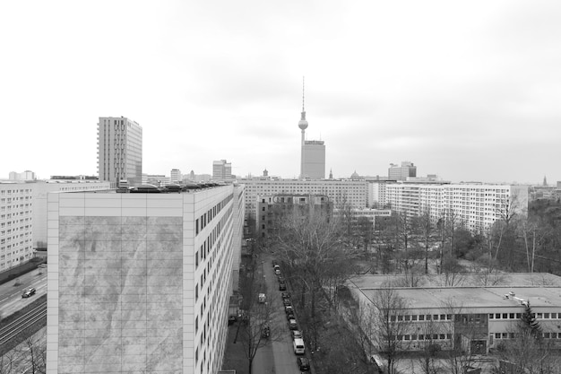 Photo buildings in city against sky