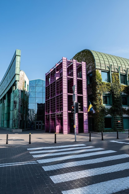 The buildings of the Warsaw University Library