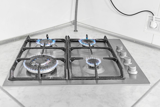 Builtin hob household gas stove with included burning comfort