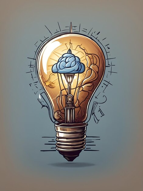 bulb style logo for company