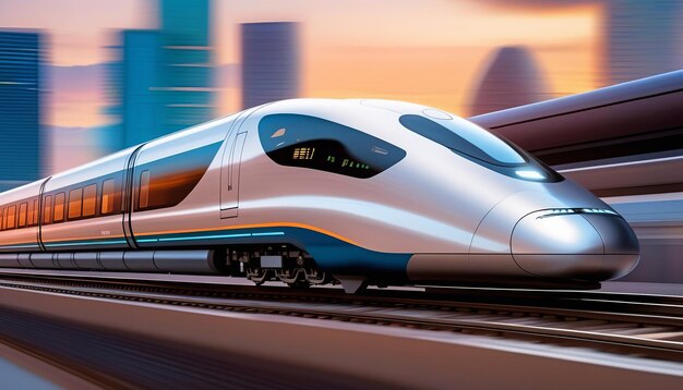 Bullet Train Capsule for Fast Transportation