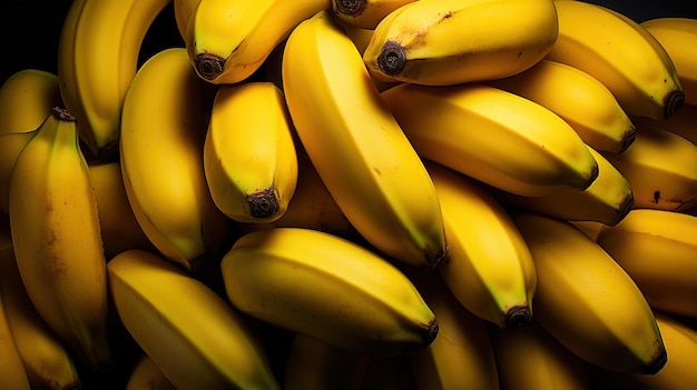 a bunch of bananas that are on a table