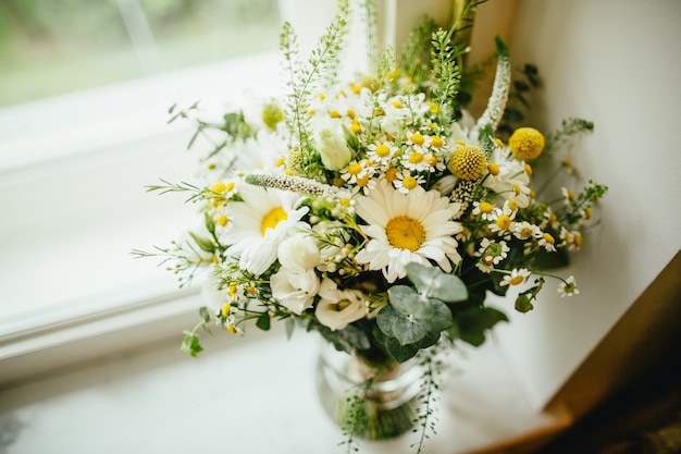 Bunch of flower from above