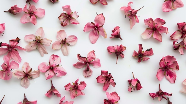 Photo a bunch of flowers that are on a table