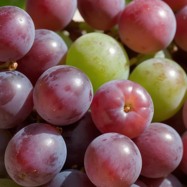 a bunch of grapes are on display with one that says quot a green one quot