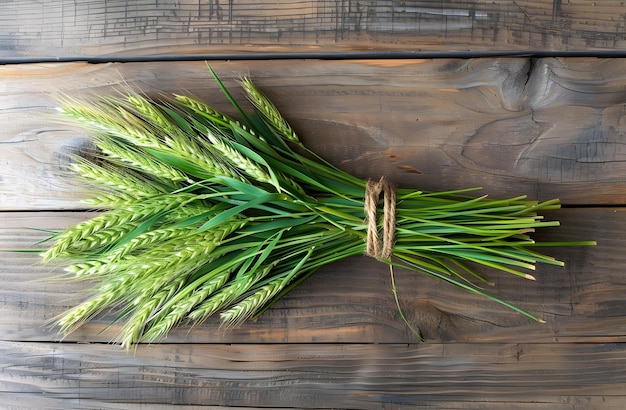 a bunch of grass that has the word wheat on it