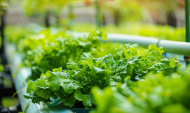 a bunch of lettuce is in a bowl with lettuce