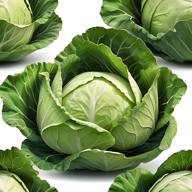 a bunch of lettuce that is on a white background