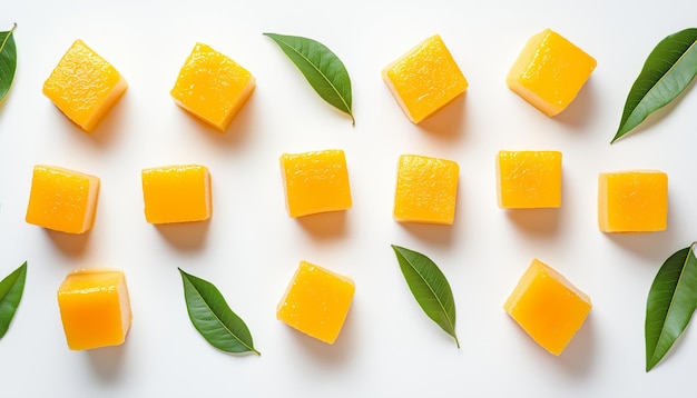 Photo a bunch of oranges are lined up on a white surface