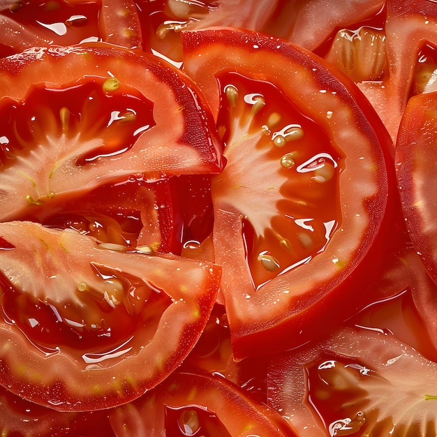 Photo a bunch of tomatoes that are on a table