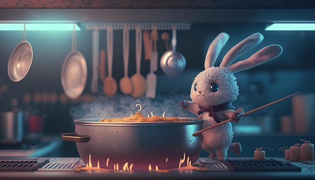 Bunny chef image