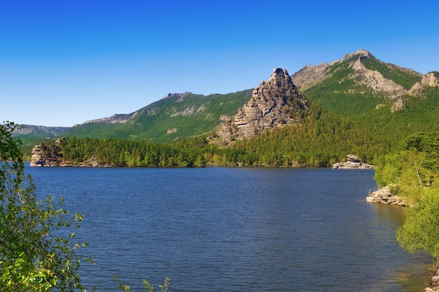 Burabay National Nature Park in the Republic of Kazakhstan