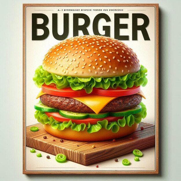 Photo burger design