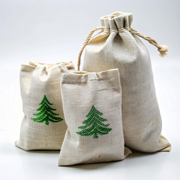 Burlap bags are environmentally friendly Can be reused