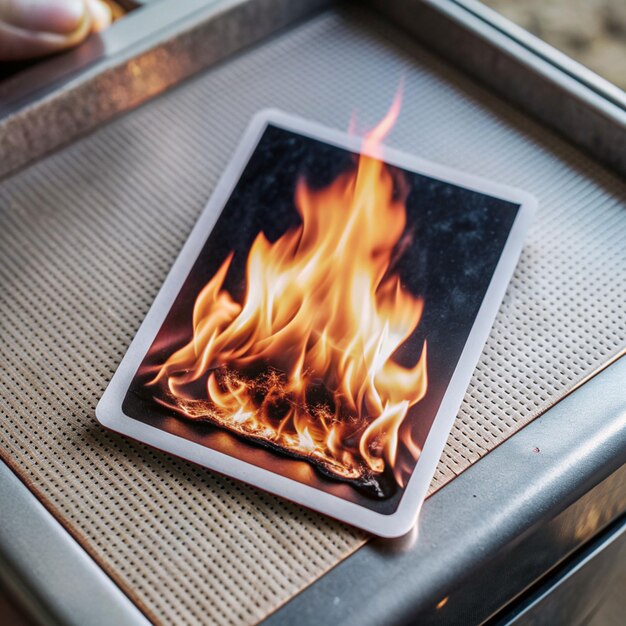 The Burning flame border sticker realistic fire image realistic collection