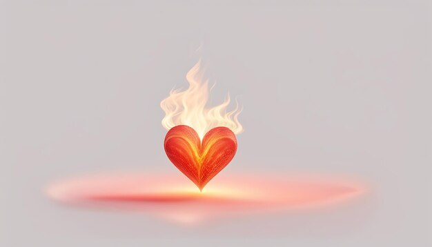 Burning Heart of Love