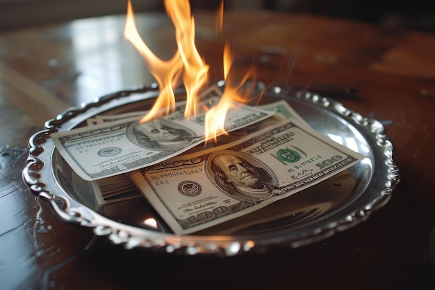 Burning Money on a Silver Platter