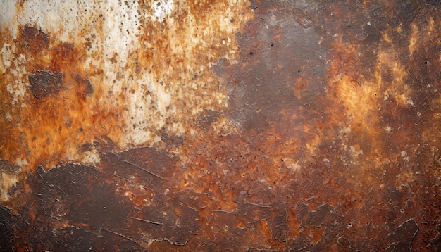 burnt metal texture with rust grunge and decay Symbolizing resilience transformation and the pa