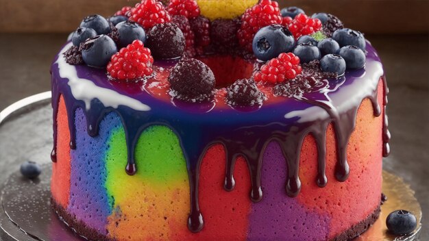 A Burst of Flavor and Color in Lava Cake Delight