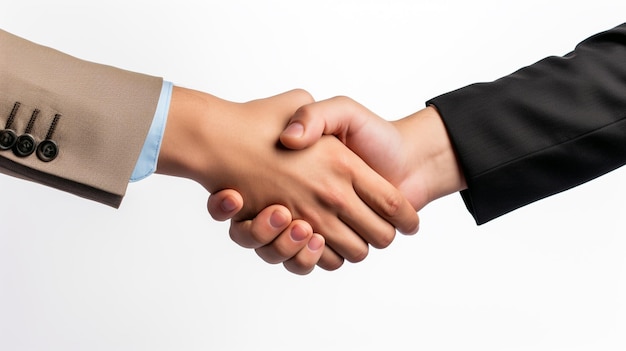 Photo business agreement handshake hand gesture