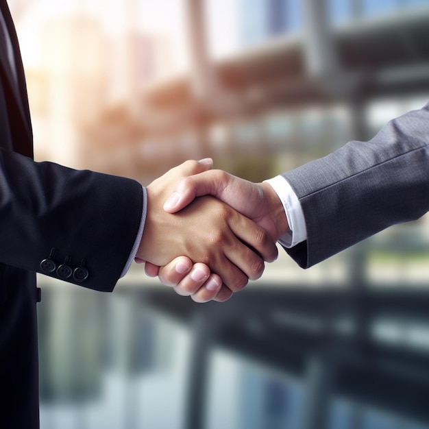 Business Agreement Handshake Hand Gesture