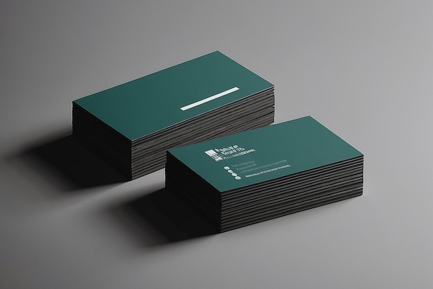 Photo business card mockup