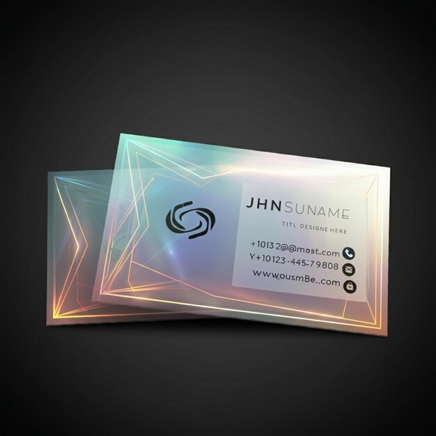 Photo a business card with the name j j s on it