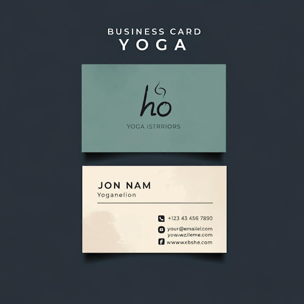 Photo a business card with the name sushi in the middle