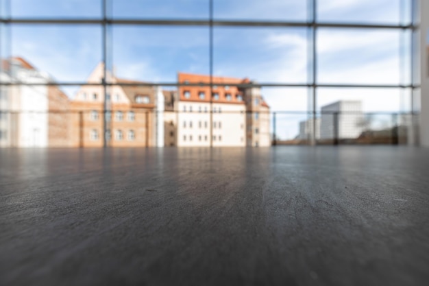 A business center interior background