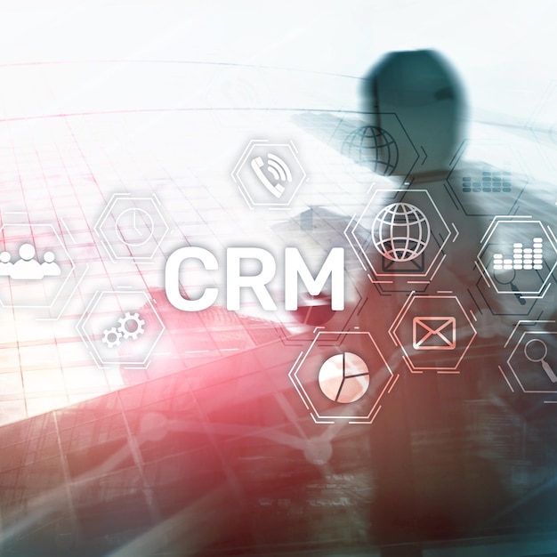 Business Customer CRM Management Analysis Service Concept. Relationship Management.