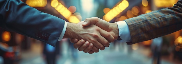 Business Deal Sealed with a Handshake