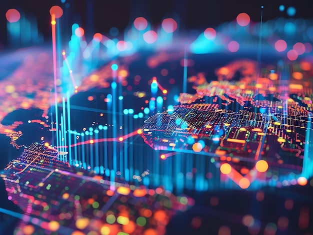 Business and economic growth on global business network