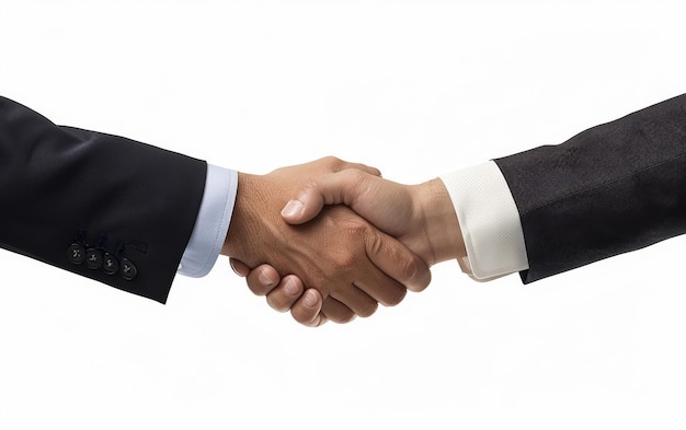 Business Handshake Agreement and Collaboration