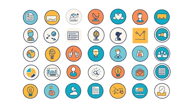 Business Icon Set 40 icons