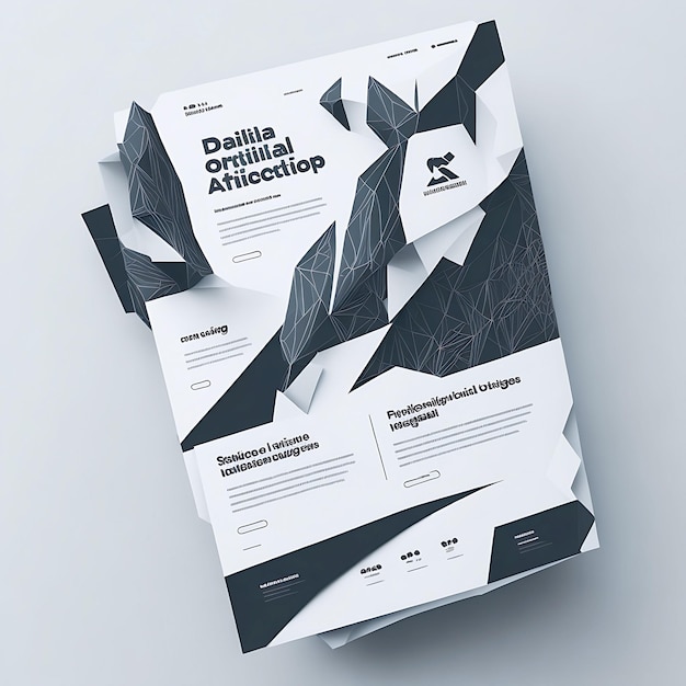 Business Nature flyer template