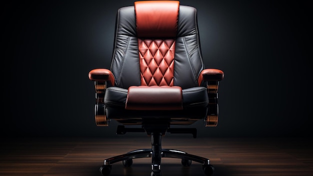 Business office chair Generative Ai