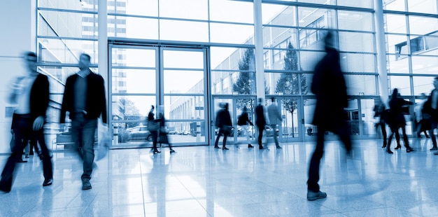 business people activity at a Exhibition hall