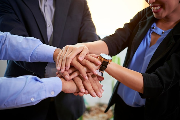 Business People Joining Hands